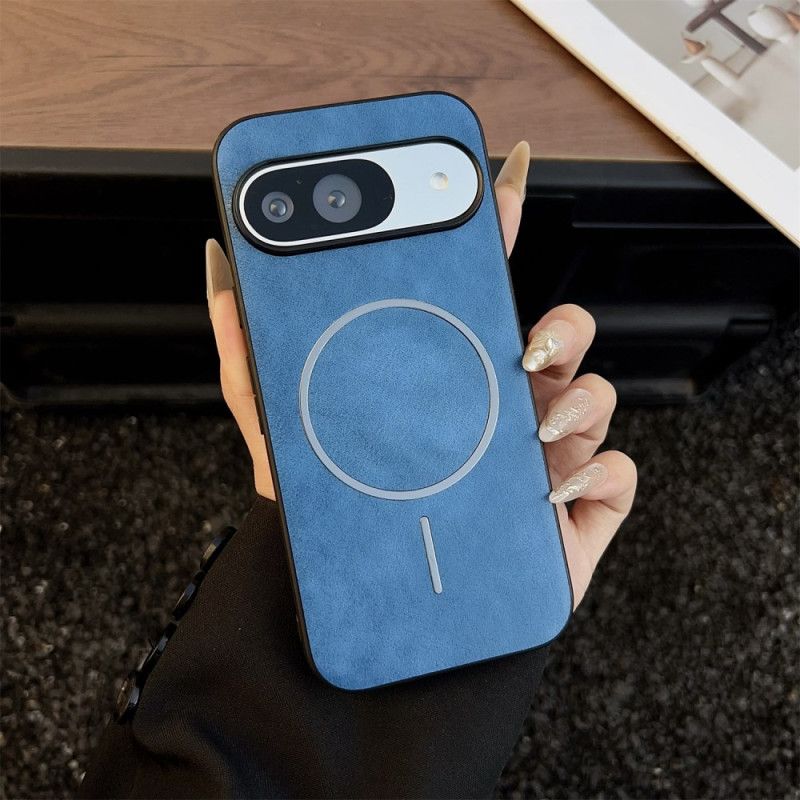 Skal Google Pixel 10 / 10 Pro Magsafe-kompatibel Lädereffekt