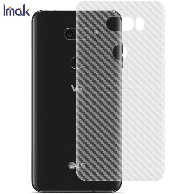 Bakre Skyddsfilm LG V30 Carbon Imak