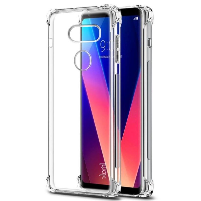 Skal LG V30 Svart Mobilskal Silkeserie