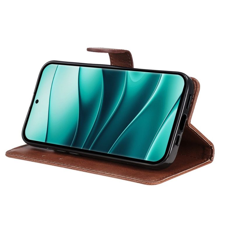 Fodral Xiaomi Redmi Note 14 Pro 5g Enfärgat Konstläder