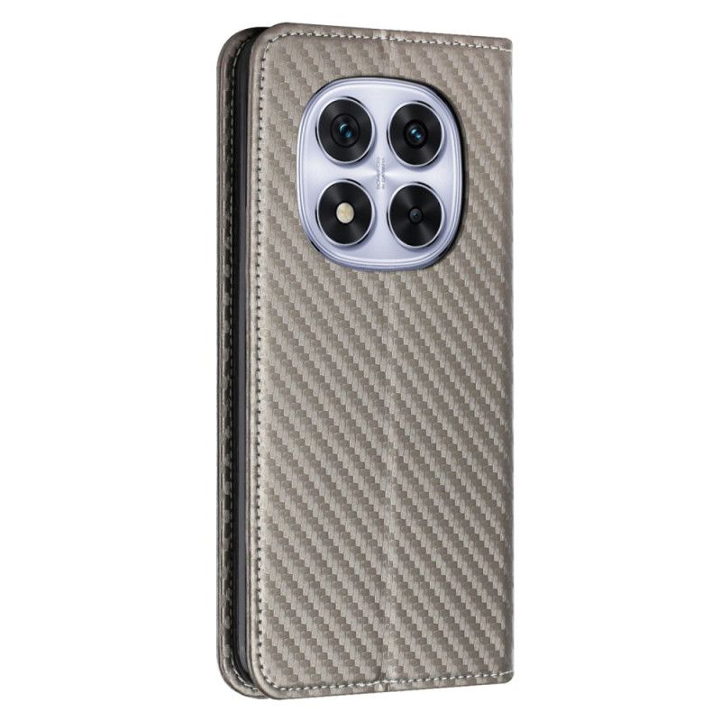 Folio-fodral Xiaomi Redmi Note 14 Pro 5g Telefonfodral Kolfiber Med Rem