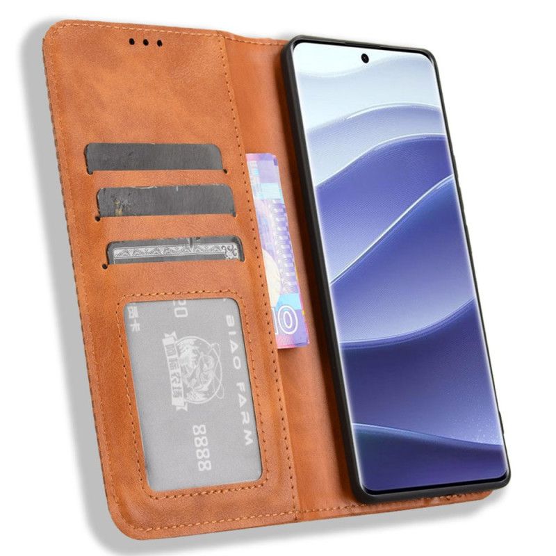 Folio-fodral Xiaomi Redmi Note 14 Pro 5g Telefonfodral Vintagekant