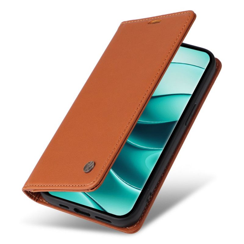 Folio-fodral Xiaomi Redmi Note 14 Pro 5g Yikatu Konstläder