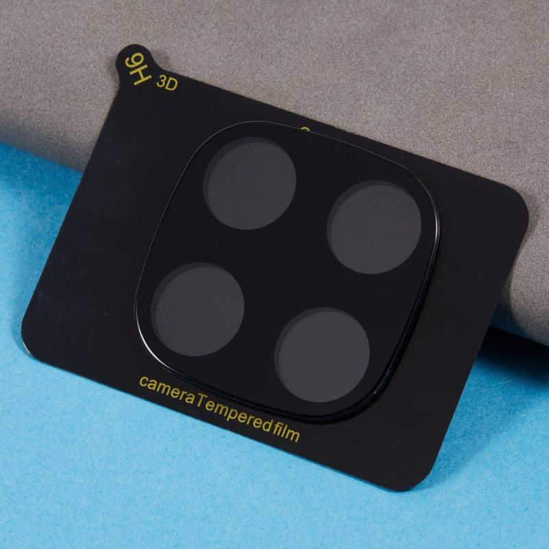 Kameralinsskydd För Xiaomi Redmi Note 14 Pro 5g / Poco X7 (svart Version)