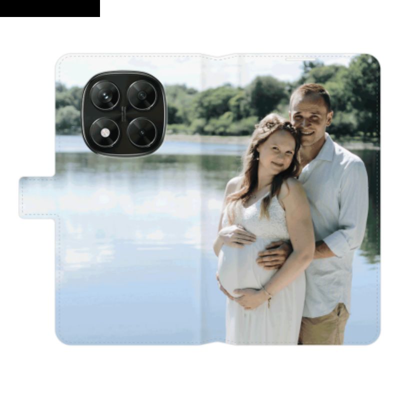 Läderskal Fodral Xiaomi Redmi Note 14 Pro 5g Anpassad