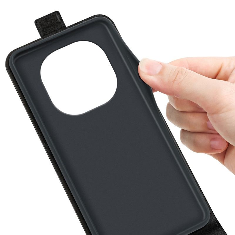 Läderskal Fodral Xiaomi Redmi Note 14 Pro 5g Vertikal Flik