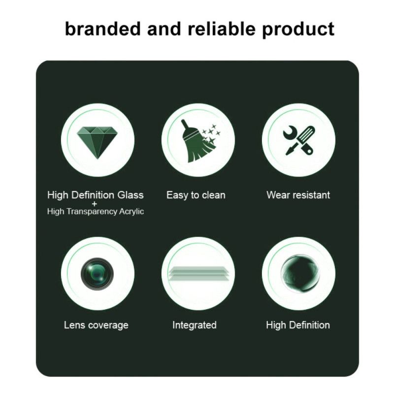 Linsskydd I Härdat Glas För Xiaomi Redmi Note 14 Pro 5g / Poco X7