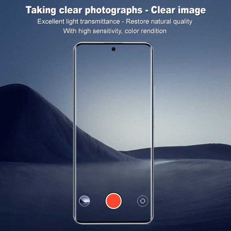 Linsskydd I Härdat Glas För Xiaomi Redmi Note 14 Pro 5g / Poco X7 (svart Version)