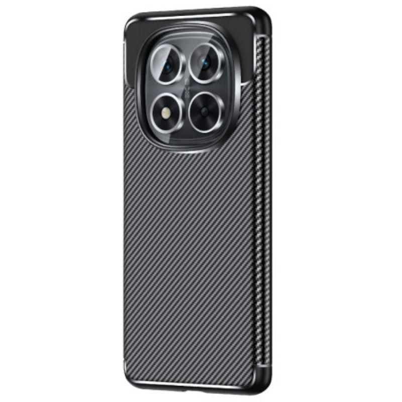 Skal För Xiaomi Redmi Note 14 Pro 5g Klassisk Kolfiber