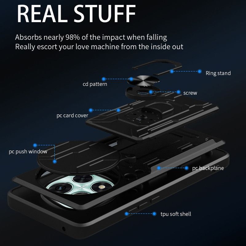 Skal För Xiaomi Redmi Note 14 Pro 5g Skjutbart Kameraskydd Och Stativ