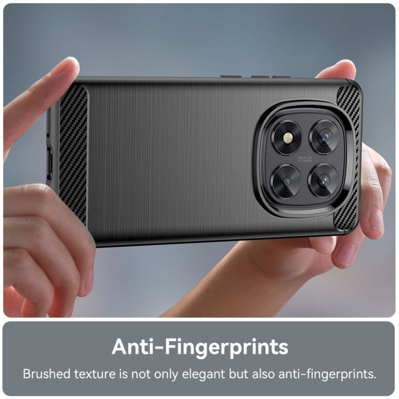 Skal Xiaomi Redmi Note 14 Pro 5g Borstad Kolfiber