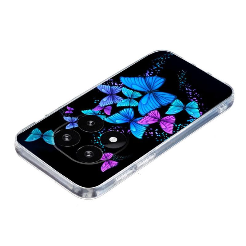 Skal Xiaomi Redmi Note 14 Pro 5g Färgglada Fjärilar