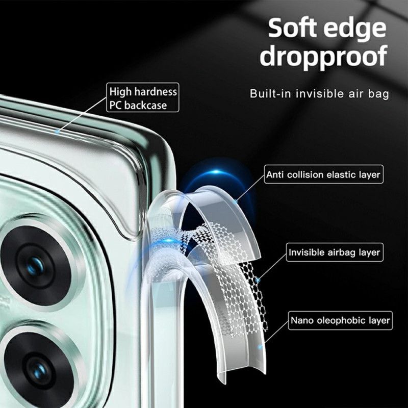 Skal Xiaomi Redmi Note 14 Pro 5g Telefonfodral Transparent Hybrid