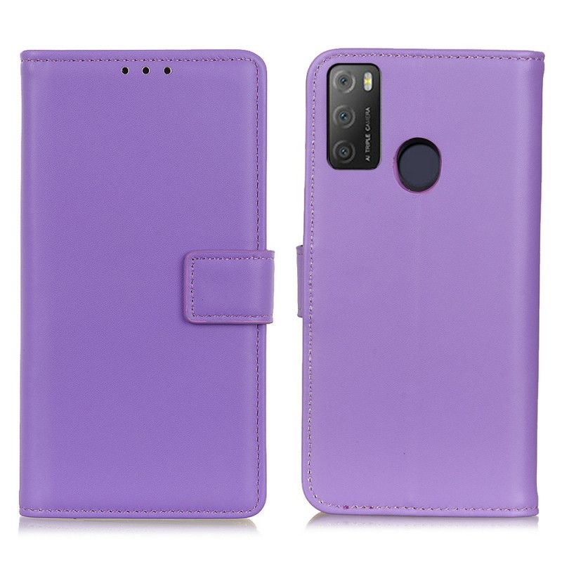 Fodral Alcatel 3l (2021) / 1s (2021) Vanligt Konstläder