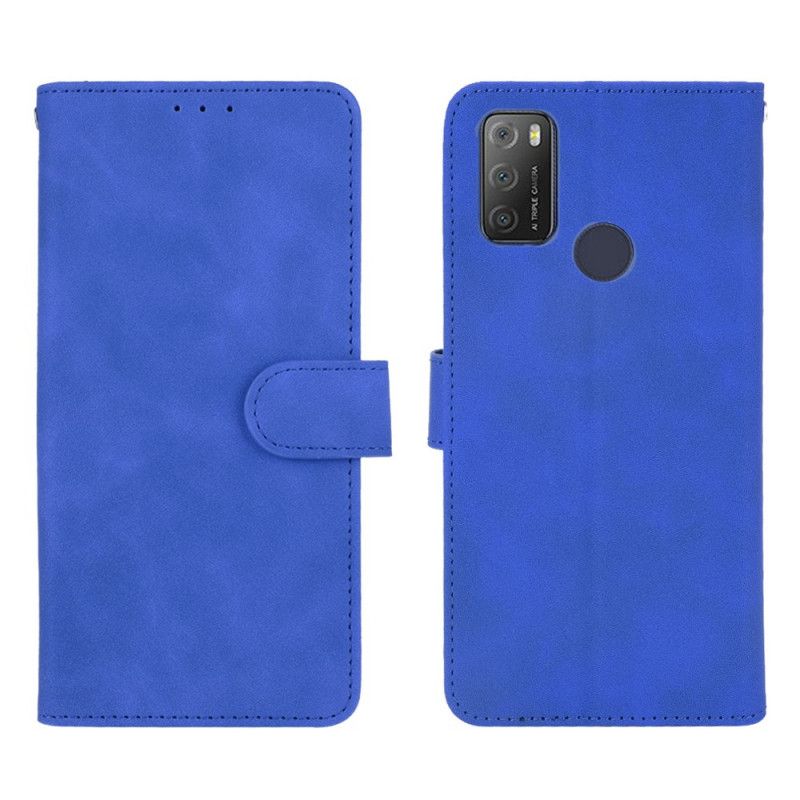 Läderskal Fodral Alcatel 3l (2021) / 1s (2021) Skin-touch