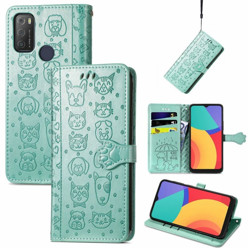 Skyddsfodral Alcatel 3l (2021) / 1s (2021) Animerade Djur