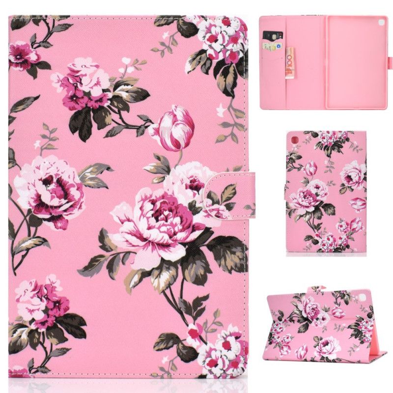 Fodral Samsung Galaxy Tab S5e Frihetsblommor