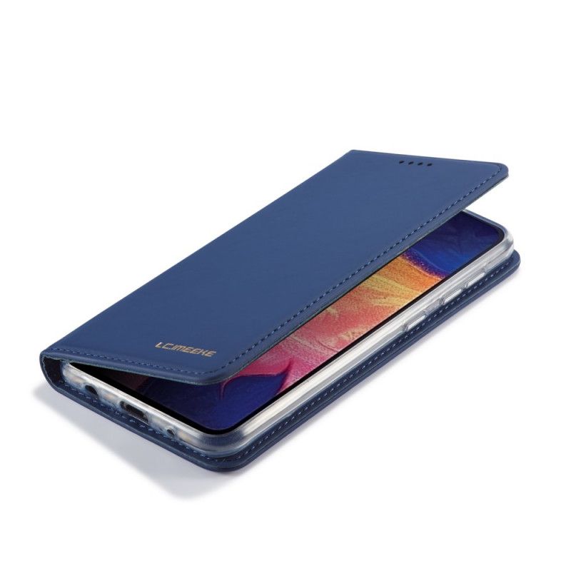 Folio-fodral Samsung Galaxy A10 Svart Framtida Lc.Imeeke