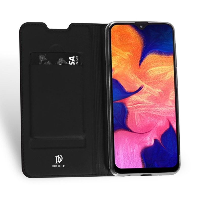Folio-fodral Samsung Galaxy A10 Svart Pro Dux Ducis Hud