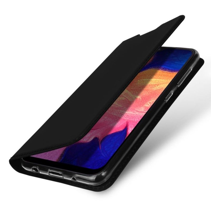 Folio-fodral Samsung Galaxy A10 Svart Pro Dux Ducis Hud