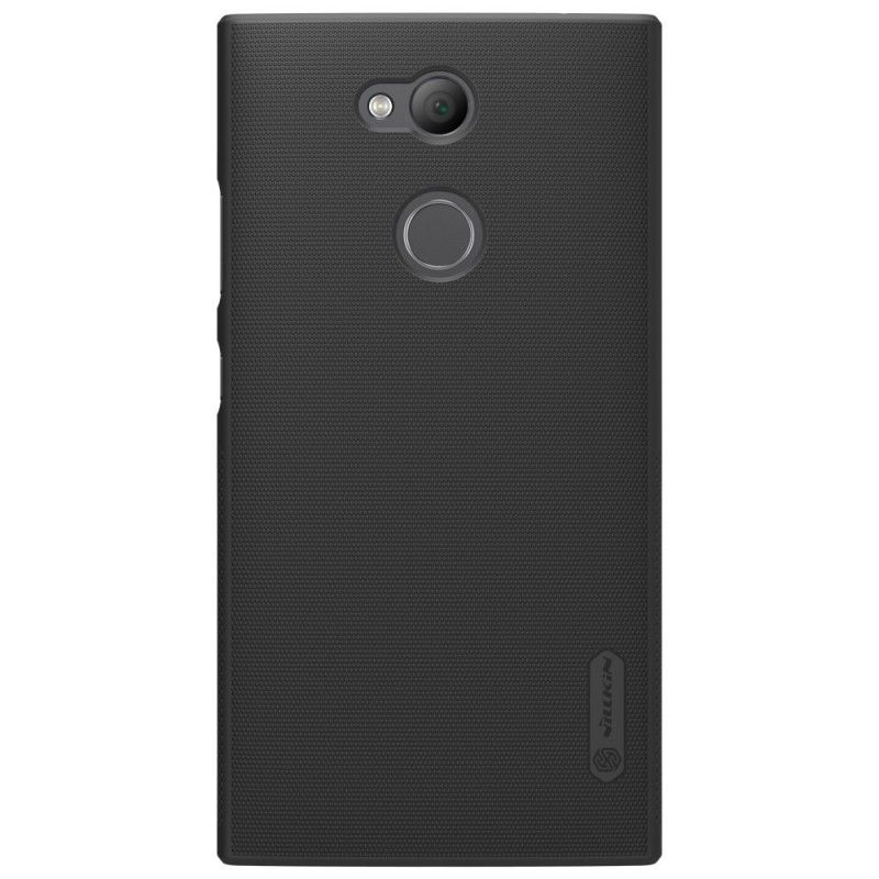 Skal Sony Xperia L2 Svart Styv Frostat Nillkin