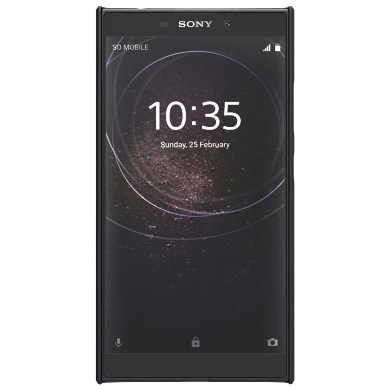 Skal Sony Xperia L2 Svart Styv Frostat Nillkin