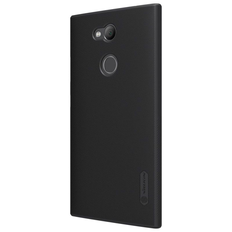 Skal Sony Xperia L2 Svart Styv Frostat Nillkin