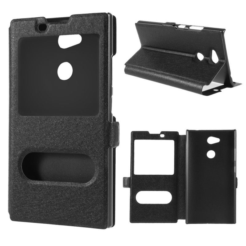Visa Omslag Sony Xperia L2 Svart Dual