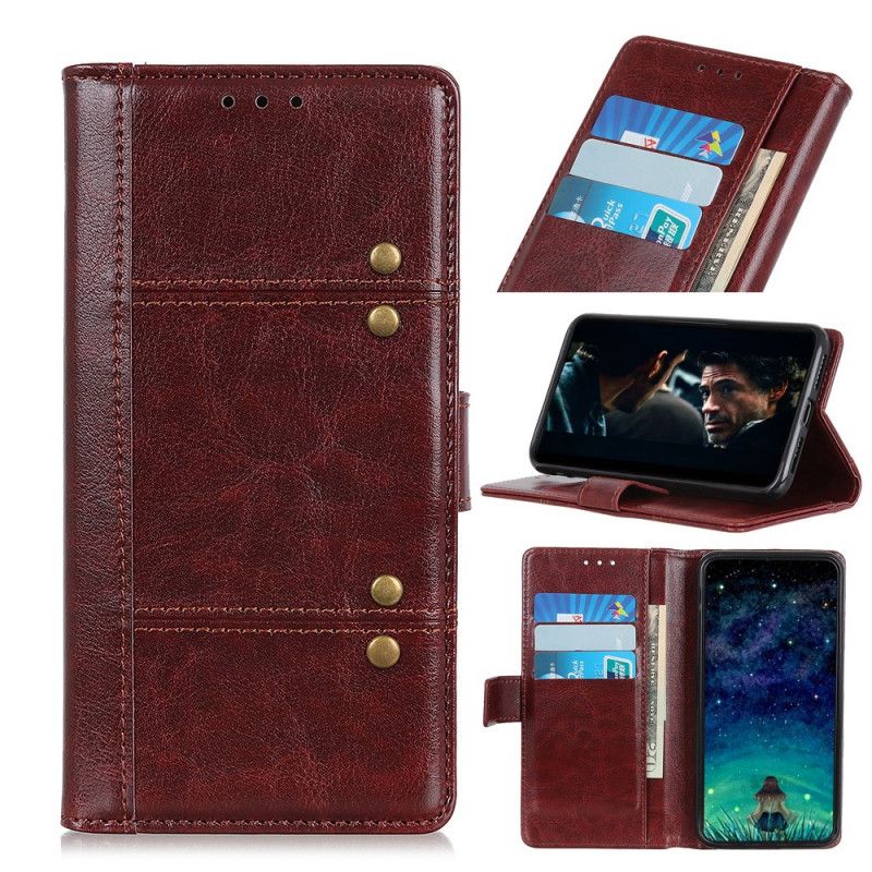 Fodral Samsung Galaxy Note 10 Lite Svart Retronitversion