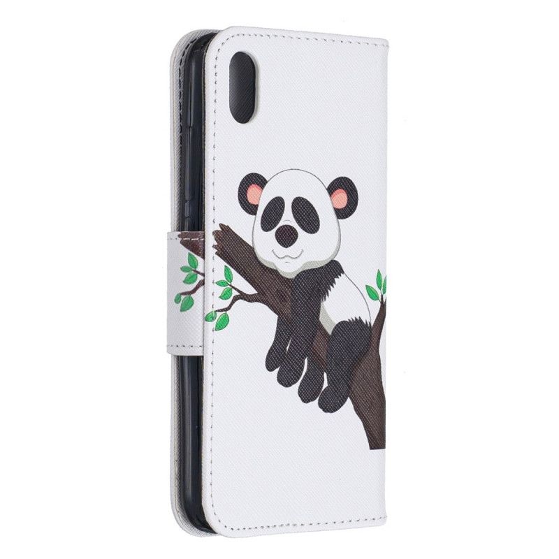 Läderfodral Xiaomi Redmi 7A Mobilskal Lat Panda