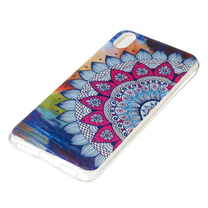 Skal för Xiaomi Redmi 7A Fluorescerande Mandala