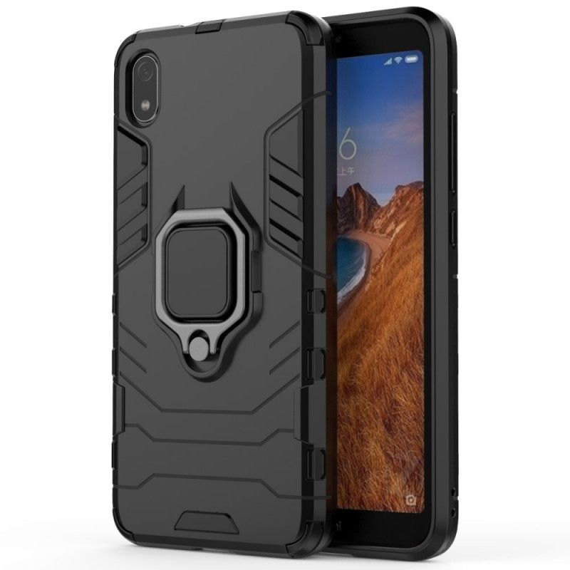 Skal för Xiaomi Redmi 7A Svart Resistent Ring