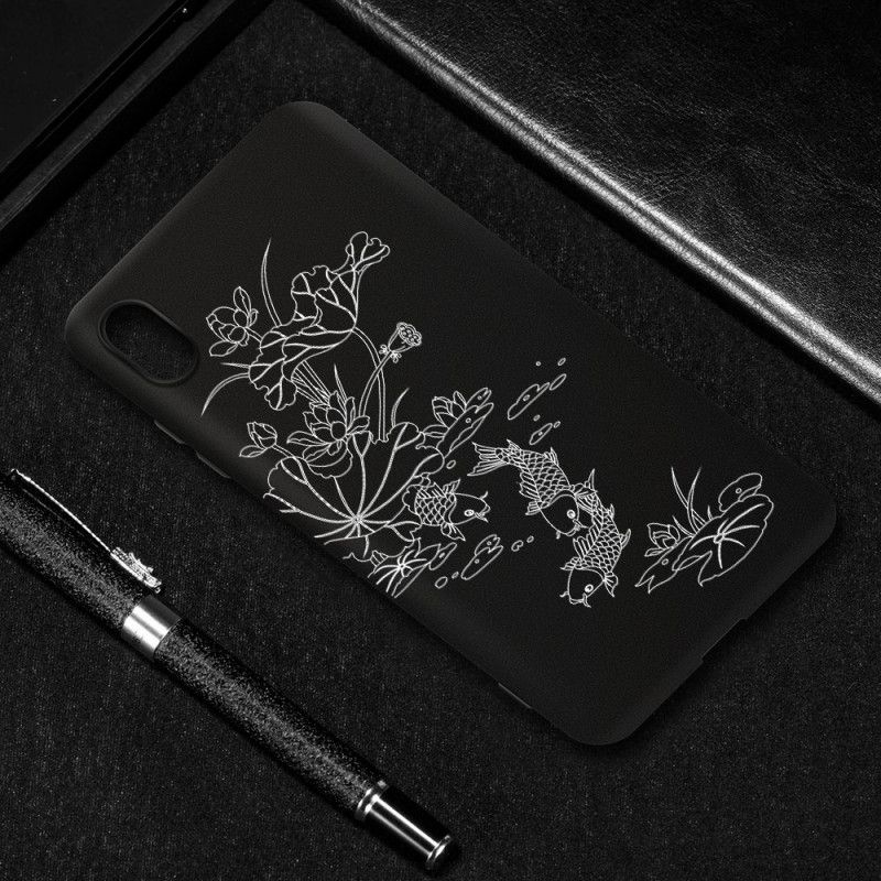 Skal Xiaomi Redmi 7A Mobilskal Flexibel Silikonfisk