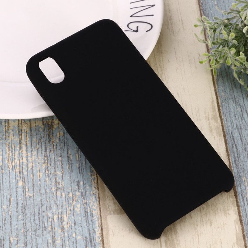 Skal Xiaomi Redmi 7A Svart Flytande Silikon Design