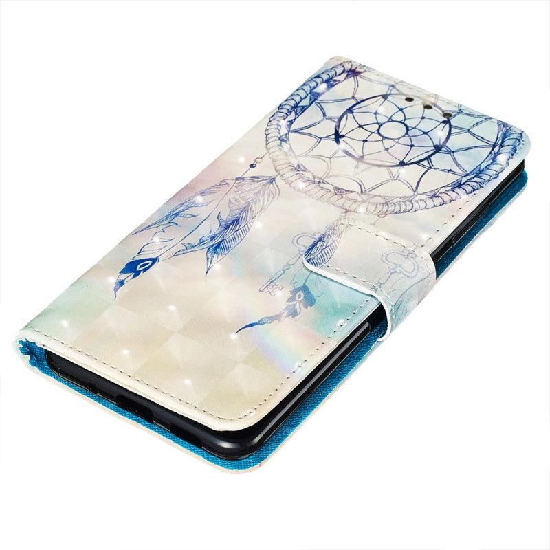 Fodral Samsung Galaxy S20 Plus / S20 Plus 5G Röd Akvarell Drömfångare