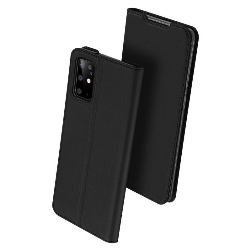 Folio-fodral Samsung Galaxy S20 Plus / S20 Plus 5G Svart Mobilskal Pro Dux Ducis Hud