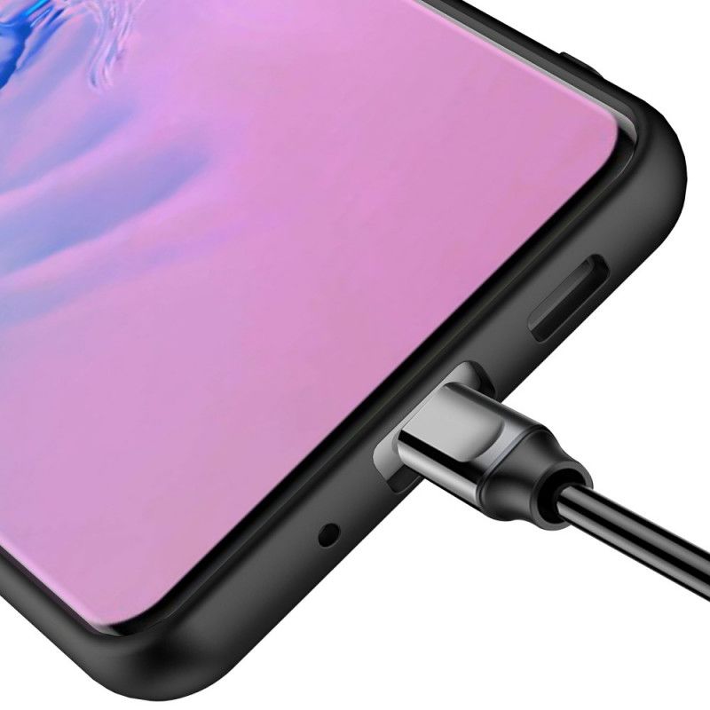Skal Samsung Galaxy S20 Plus / S20 Plus 5G Svart Korthållare Och Spegel
