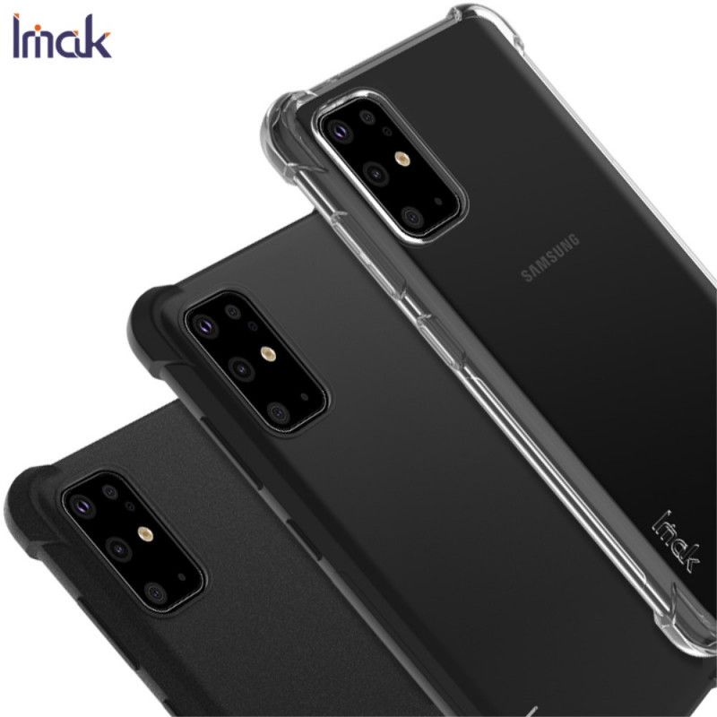 Skal Samsung Galaxy S20 Plus / S20 Plus 5G Svart Mobilskal Imak Silkeslen Med Skärmfilm