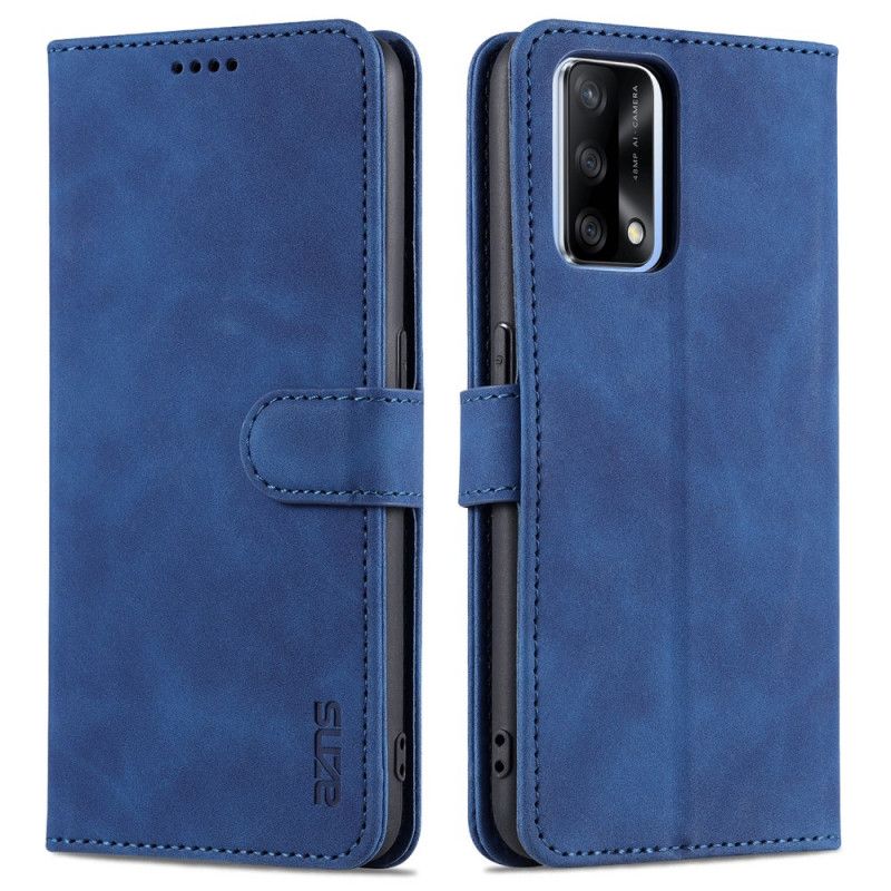 Fodral För Oppo A74 4g Azns Lädereffekt