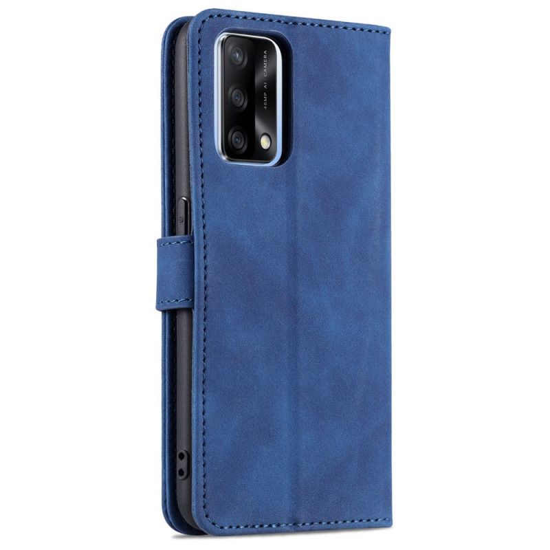 Fodral För Oppo A74 4g Azns Lädereffekt