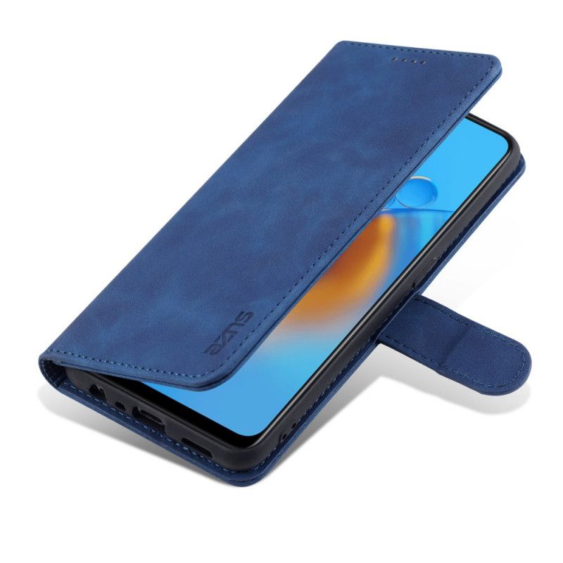 Fodral För Oppo A74 4g Azns Lädereffekt