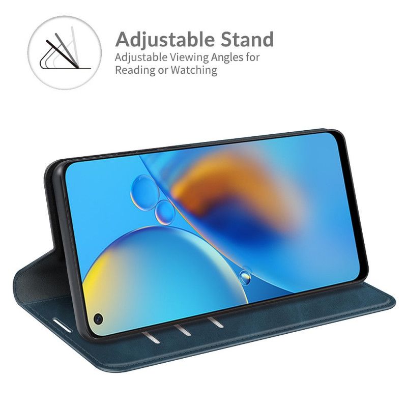 Folio-fodral Oppo A74 4g Telefonfodral Skin-touch