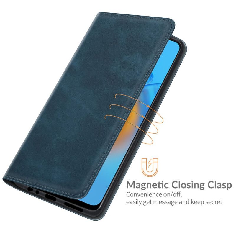 Folio-fodral Oppo A74 4g Telefonfodral Skin-touch