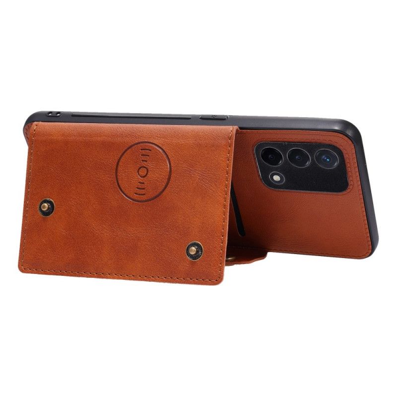Skal Oppo A74 4g Telefonfodral Snap Wallet