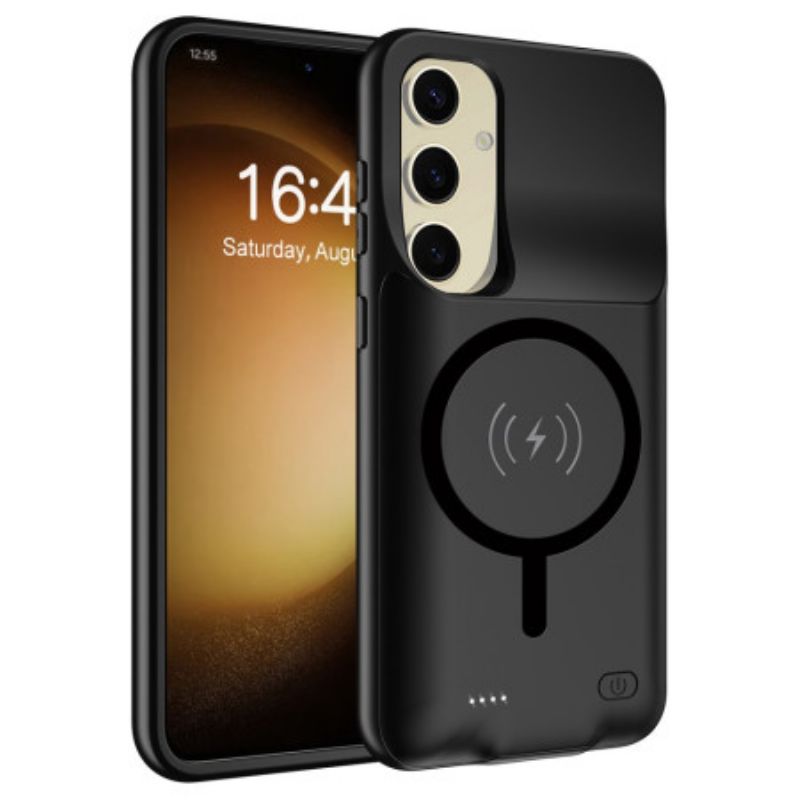 10000mah Batterifodral För Samsung Galaxy S25 Extern Laddare Med Magnetfäste