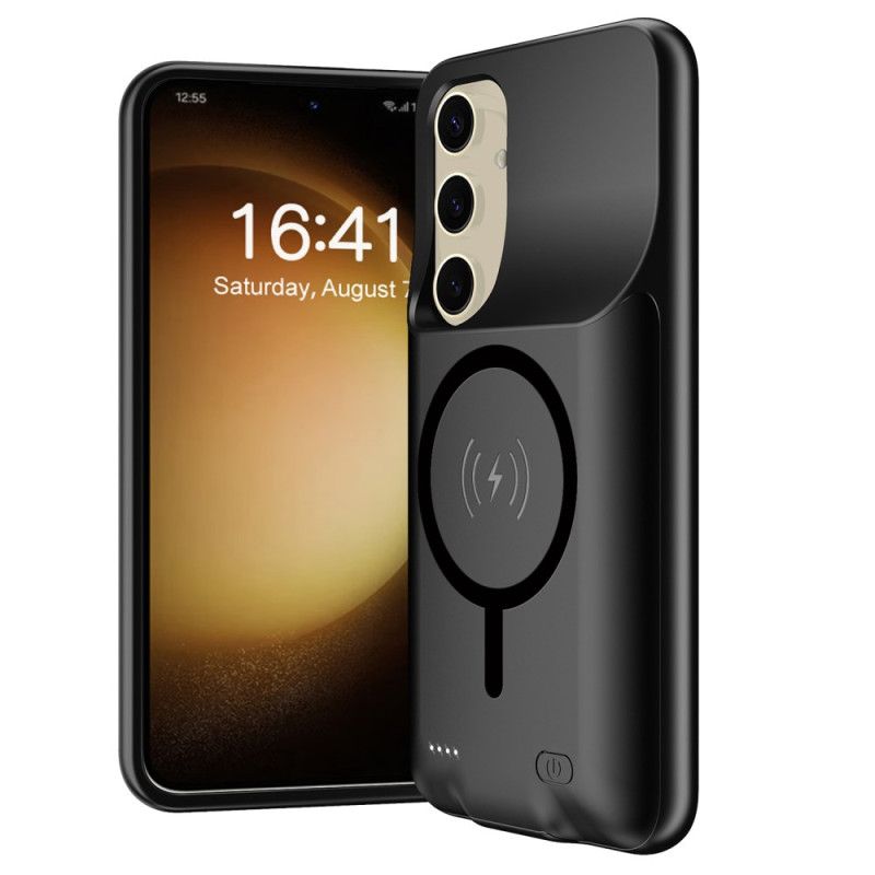 10000mah Batterifodral För Samsung Galaxy S25 Extern Laddare Med Magnetfäste