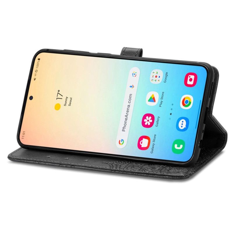 Fodral Samsung Galaxy S25 5g Barock Mandala-snodd