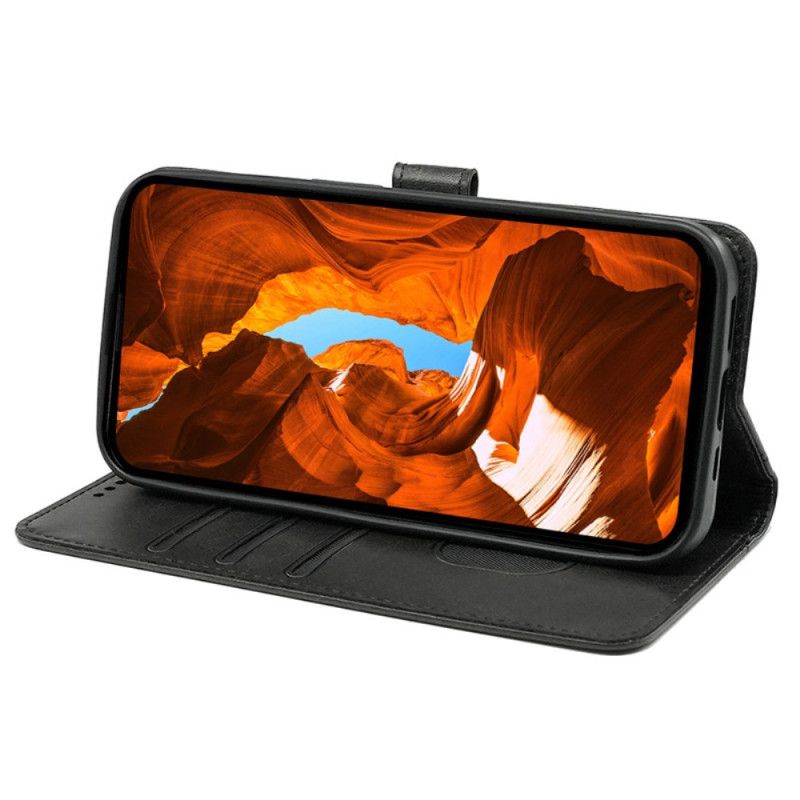 Läderfodral Samsung Galaxy S25 5g Telefonfodral Mocka Effektdesign