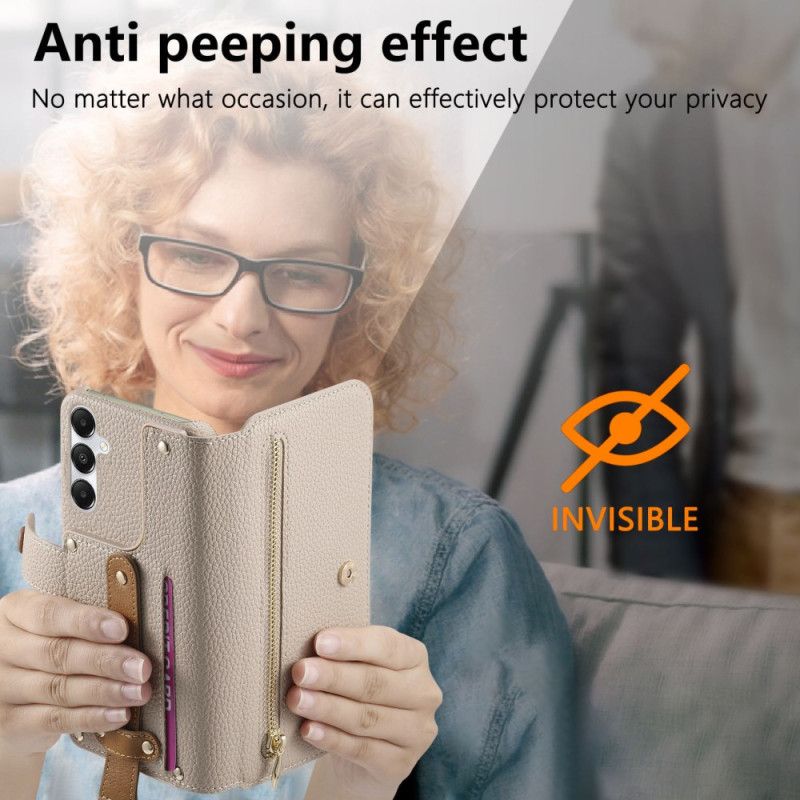 Läderfodral Samsung Galaxy S25 5g Telefonfodral Rfid-blockering I Konstläder