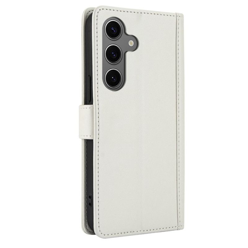 Läderfodral Samsung Galaxy S25 5g Telefonfodral Snodd